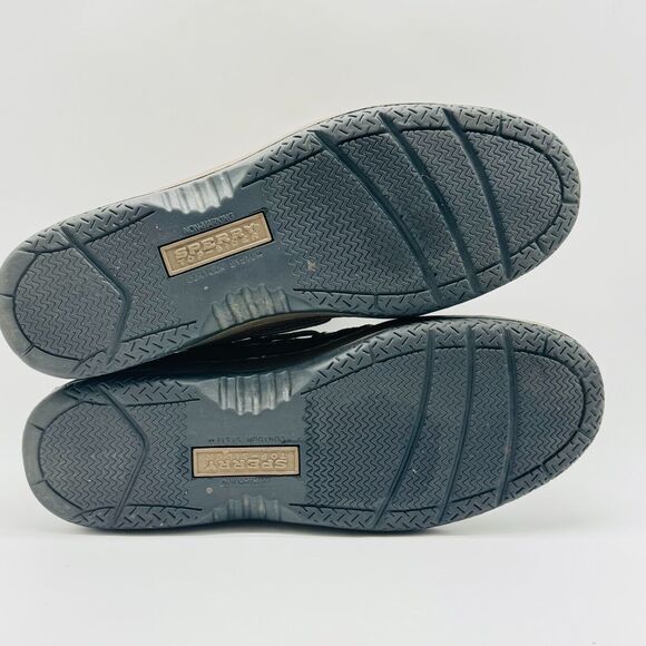 Sperry Shoes Mens 12 Brown Suede Boat Deck Loafers Slip On Casual Moccasins - Picture 8 of 11